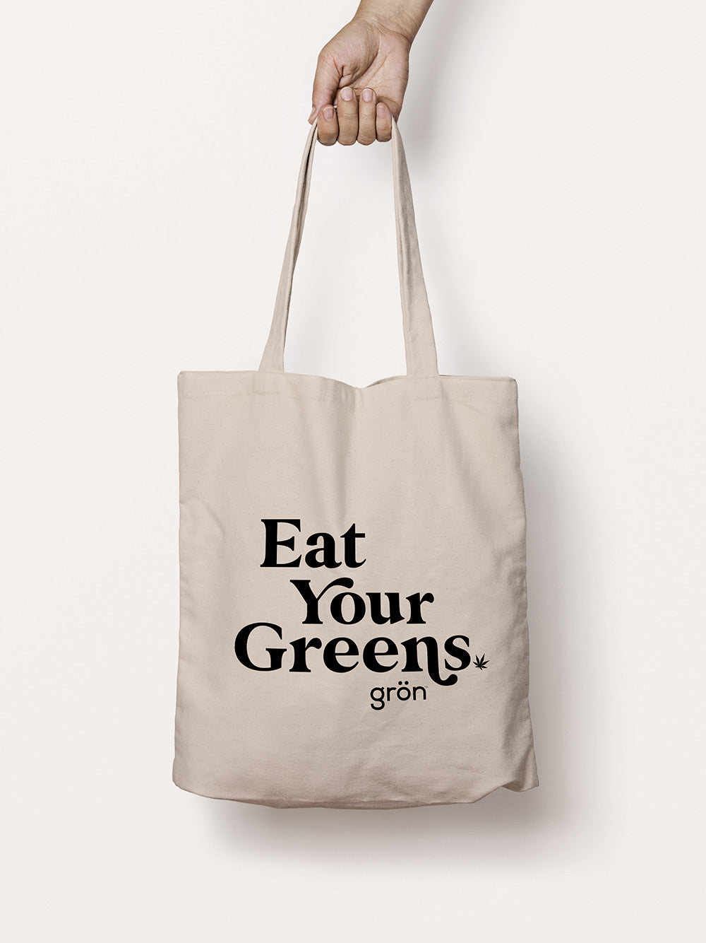 Eat Your Greens Tote | Natural